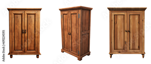 Antique wooden cupboard
