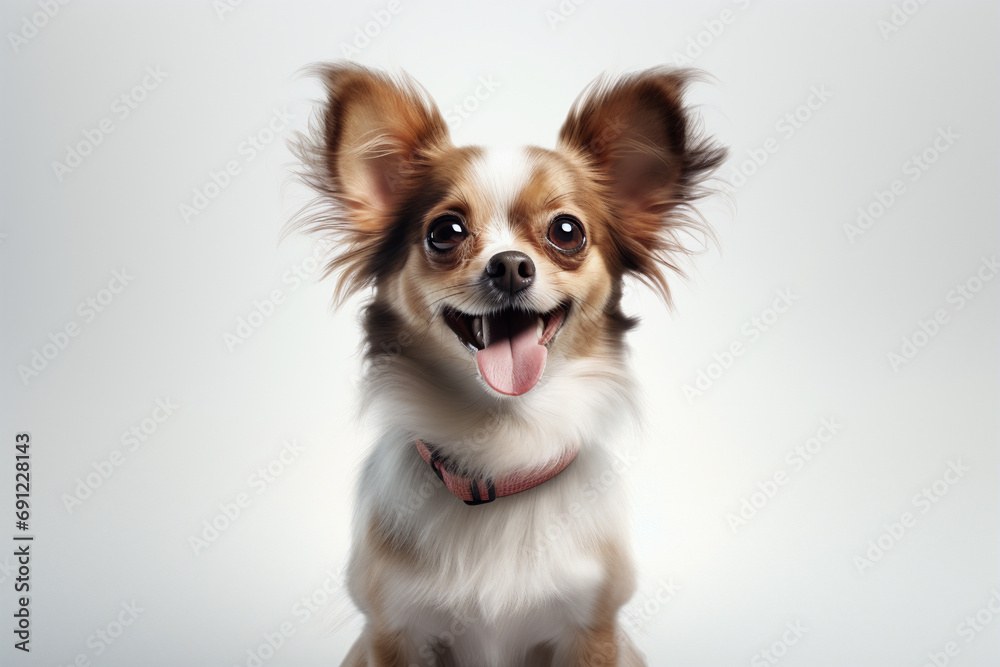 papillon dog portrait papillon dog portrait