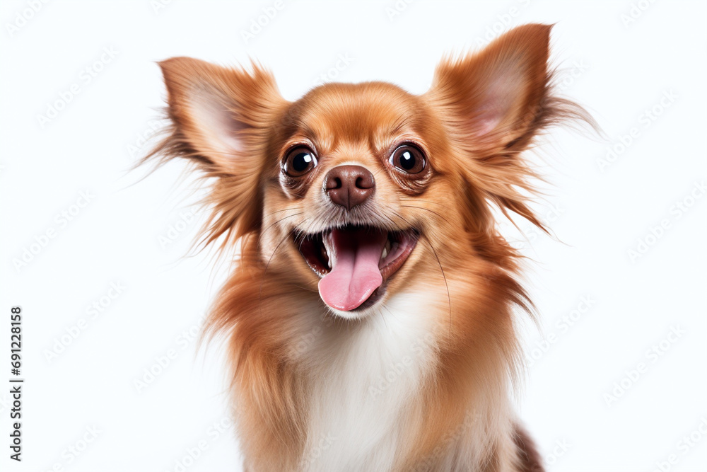 pomeranian dog portrait