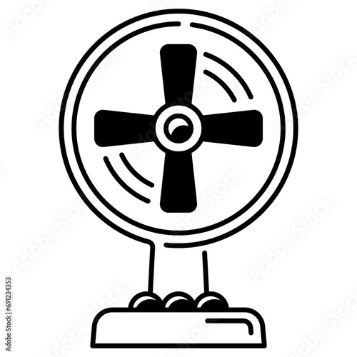 Electric Fan Icon
