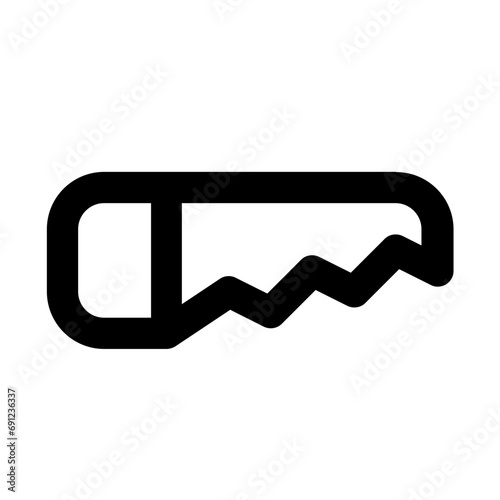 Saw Line UI Icon