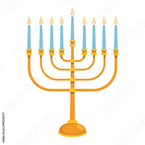 hanukkah menorah lights