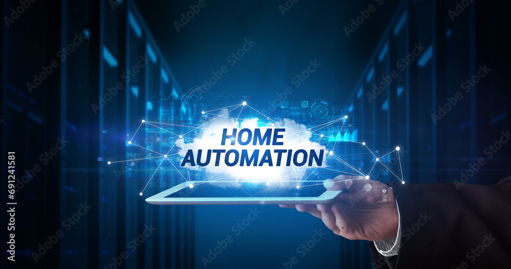 Person holding tablet, technology concept Person holding tablet, technology concept