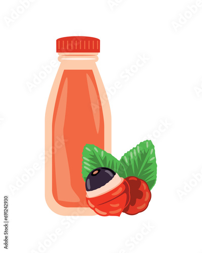 acai beverage bottle