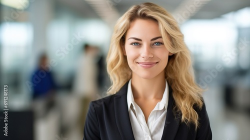 Portrait of an attractive business woman 