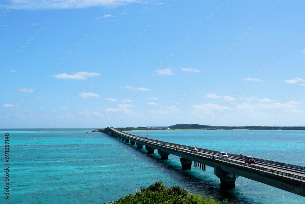 Ikema Bridge view from Ikema Island, Okinawa