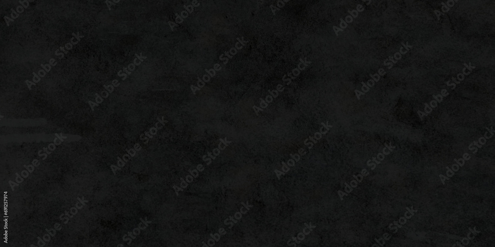 Fototapeta premium Dark textured grey wall closeup. Black grunge background
