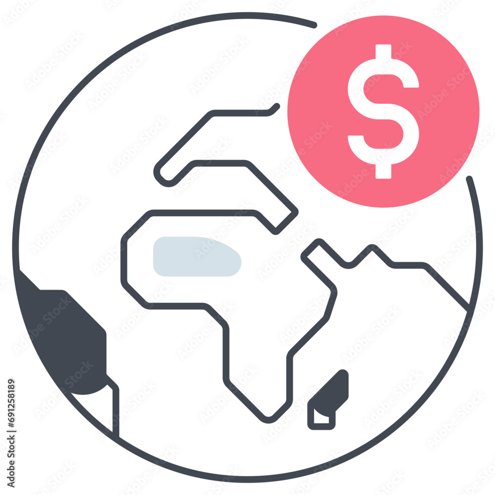 Global Business Icon Global Business Icon