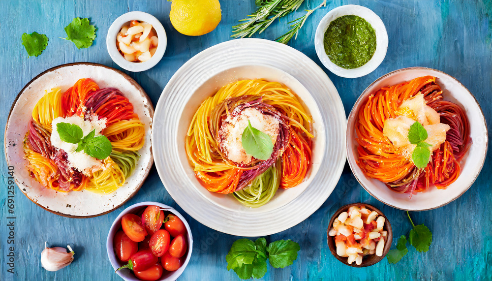 Sip and Savor: National Spaghetti Day Brings Futuristic Rainbow Bucatini Bliss Sip and Savor: National Spaghetti Day Brings Futuristic Rainbow Bucatini Bliss