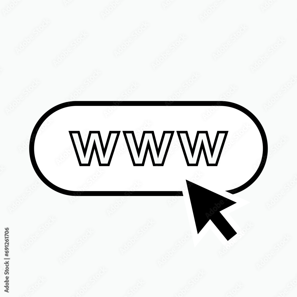 Browser Icon - Vector Logo Template. Browser Icon - Vector Logo Template.