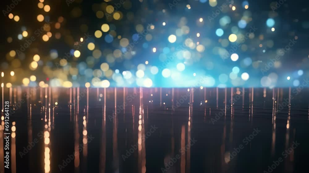 Closeup of data being collected and analyzed by scientists, as they track the decay of multiple muons and calculate their average lifetime.