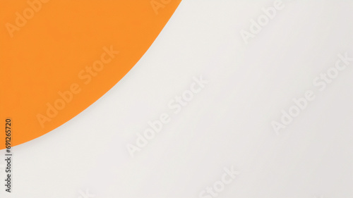 Der stilisierte moderne weiße und orange abstrakte geometrische quadratische Hintergrund mit Schatten. Vektorillustration. Sie können für Poster, Flyer, Vorlagen, Banner, Hintergrundbilder verwenden.