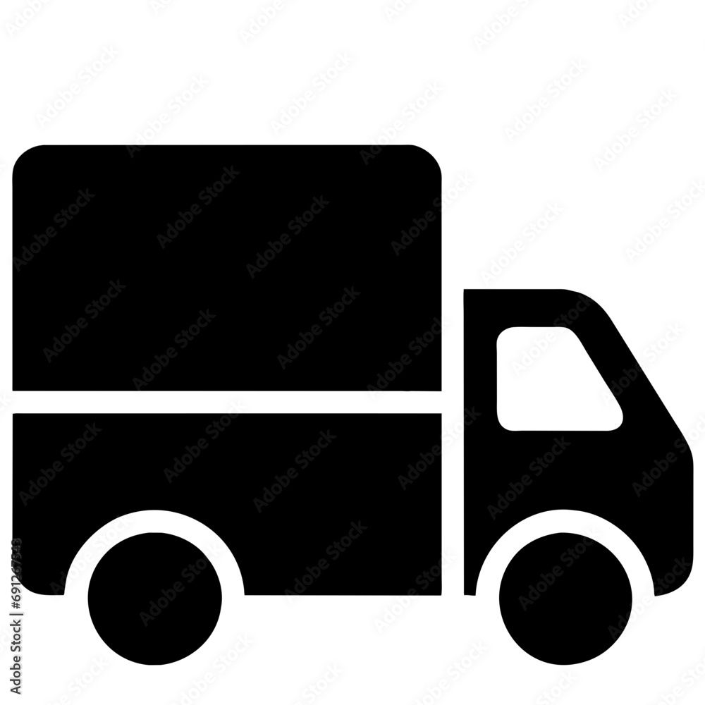 delivery truck icon delivery truck icon