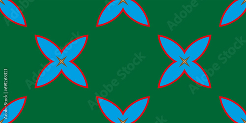 Schilderij op canvas Seamless abstract pattern