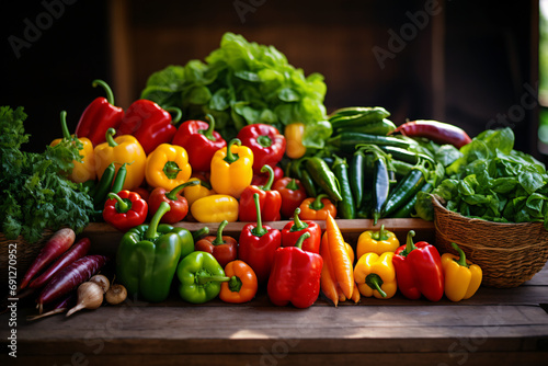 Fresh Vegetables at Market © Elaine Guinther
