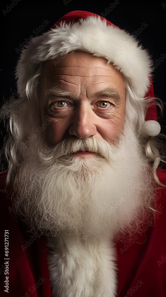 Portrait of an santa claus Portrait of an santa claus