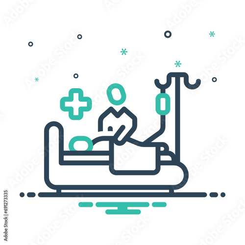 Mix icon for treatment