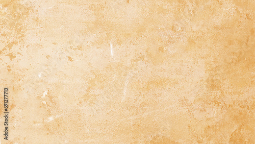Vibrant painted light brown wall with texture. old distressed grunge texture and tea stained border illustration, light brown background with white faded worn center and textured antique border design
