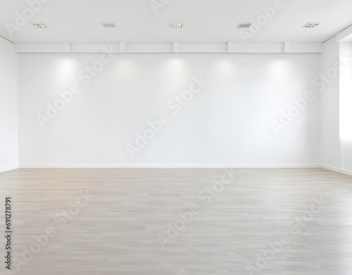 modern empty living room minimalist with copy space © Shiina shiro111