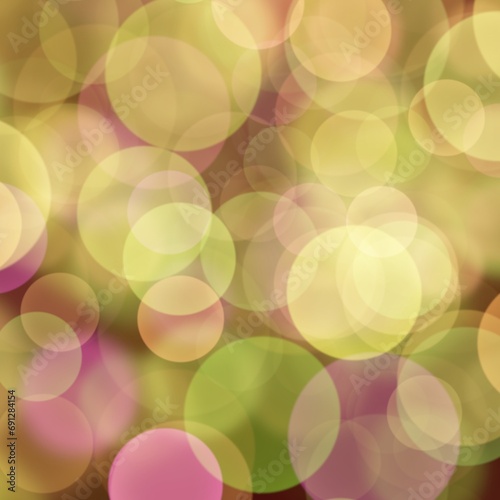 abstract colorful bokeh background