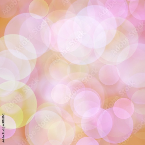 abstract background with bokeh