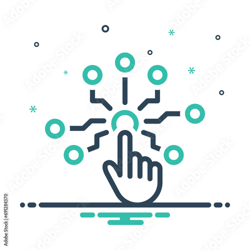 Mix icon for connect