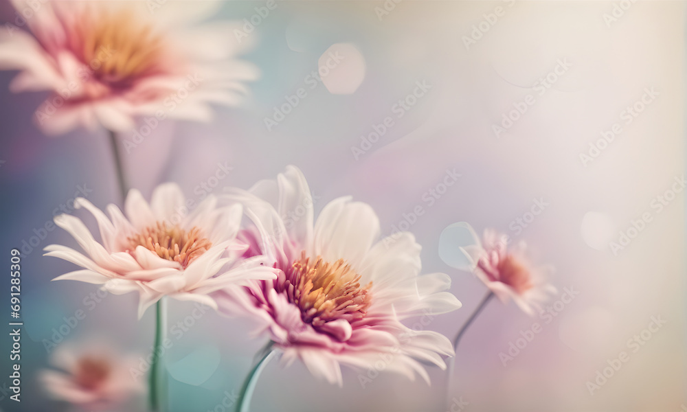 Abstract flowers nature beauty blurred backdrop Abstract flowers nature beauty blurred backdrop