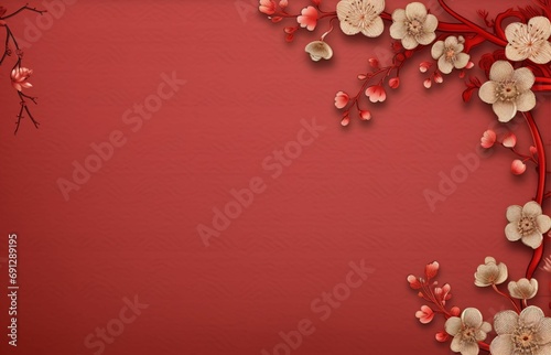 Happy chinese new year background greeting card for celebration of festival 
