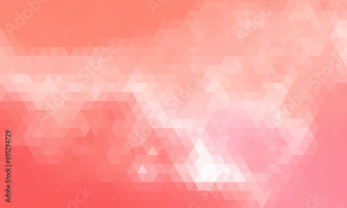Soft orange pink mosaic abstract texture background