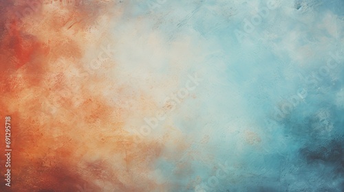 Abstract Colorful Fresco Painting Texture Background © Custom Media