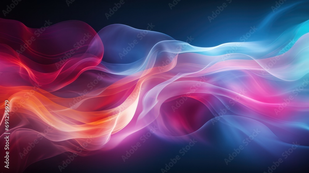 Abstract Smoke Texture Background