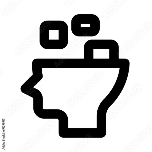 User Line UI Icon