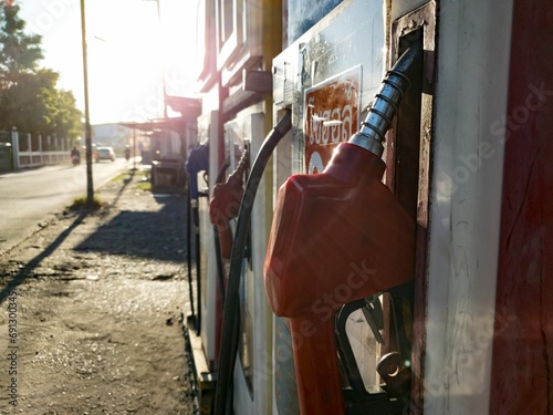 Coin-operated fuel dispenser