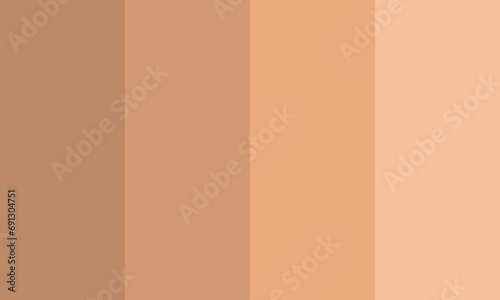 lightly tanned skin tones color palette