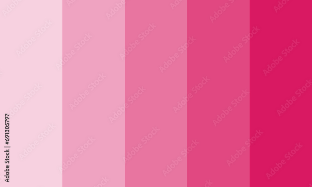 quinacridone watermelon color palette. pink background with stripes