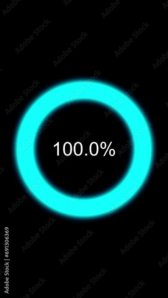 Loading animation 100 percent Loading animation 100 percent