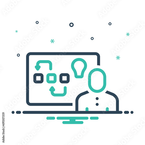 Mix icon for planning