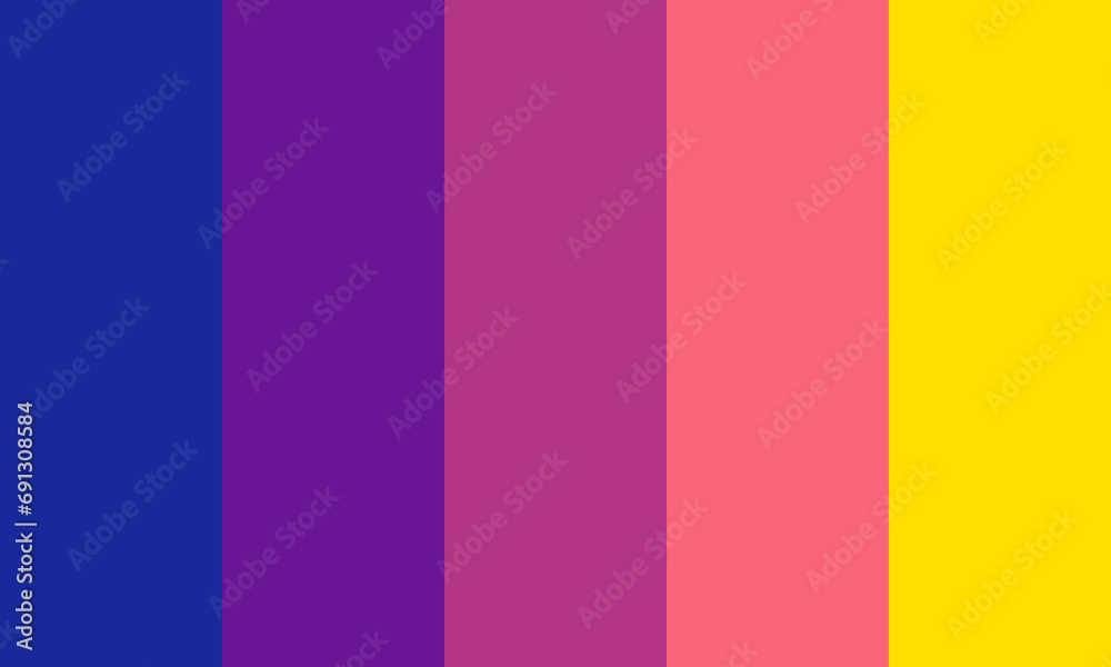 sunrise colors palette. abstract colorful background with stripes