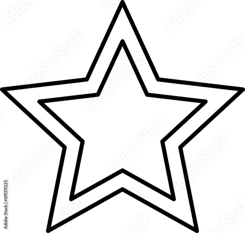 Stars line icons set. Rank, quality, shining sparkle, magic, favorite, logo, bright firework, falling, fantasy vector illustration.