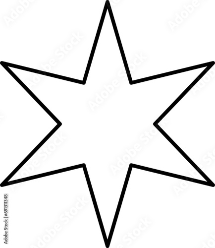 Stars line icons set. Rank, quality, shining sparkle, magic, favorite, logo, bright firework, falling, fantasy vector illustration.