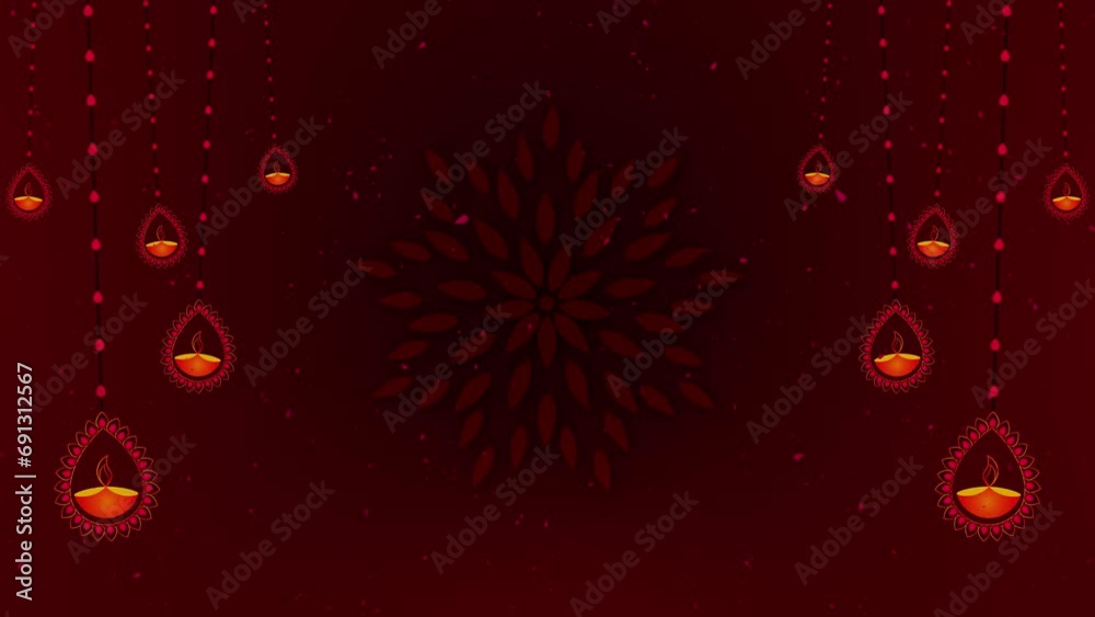 Happy Diwali Hindu festival, greeting card. Burning diya decorative lights and fireworks background. light festival of India. Happy Deepavali Diwali celebration. Wishes, Events, Message, holiday