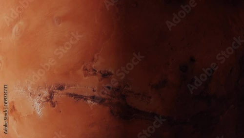 Mars planet rotating Background and backscreen VFX