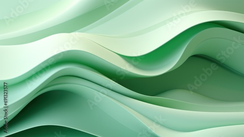 Celadon Green Layered Background