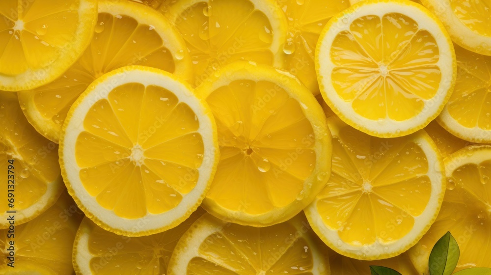 Lemon Yellow Layered Background Lemon Yellow Layered Background