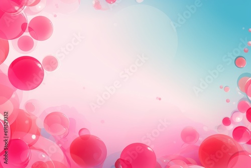 Abstract background for February 2: Bubble Gum Day  photo