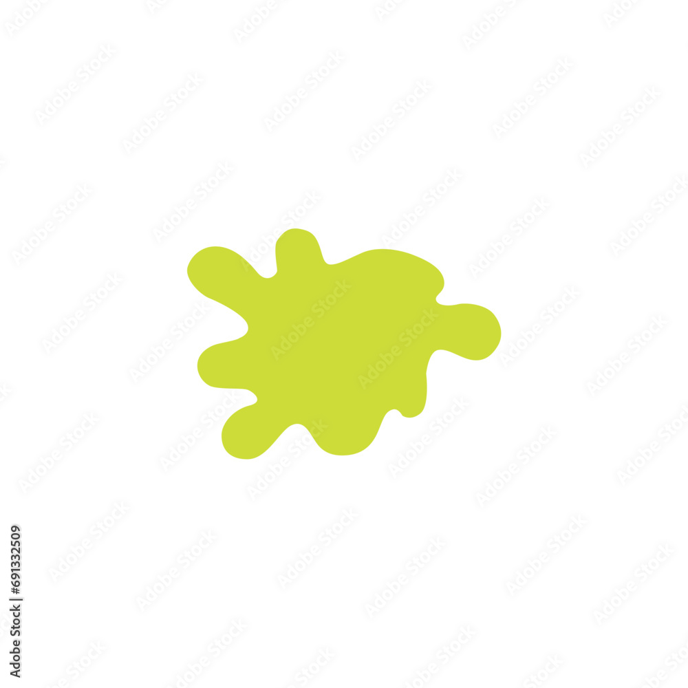 set of green splash elements splash set of green splash elements splash