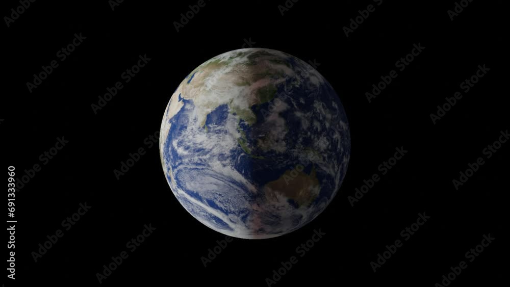 Earth planet rotating VFX Earth planet rotating VFX