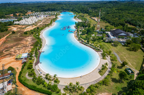 Aerial View of Treasure Bay Bintan, South-East Asia’ First Crystal Lagoons