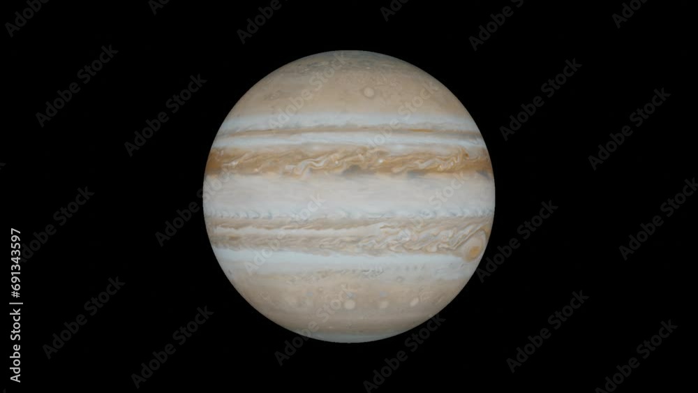 Jupiter planet VFX rotating Jupiter planet VFX rotating