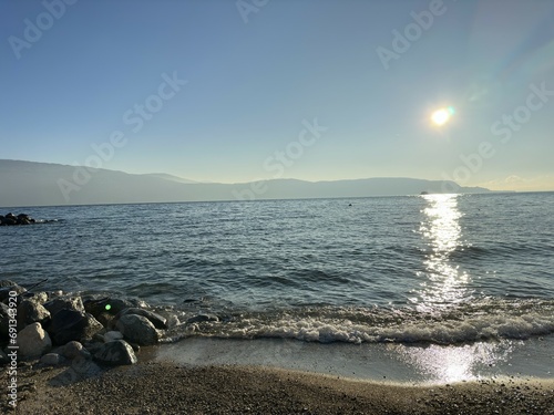 Panorama of Lake Garda, Italy